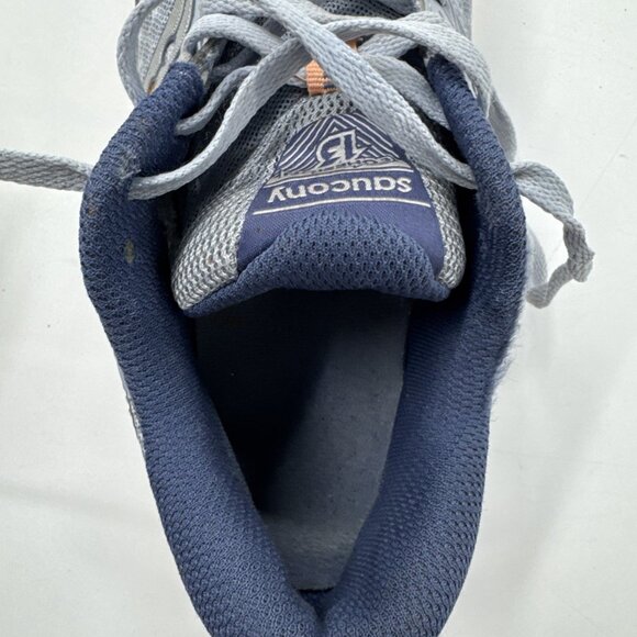 Saucony Cohesion 13 Athletic Sneakers Blue Gray Running Shoes Women’s Size 7.5 - Picture 9 of 11